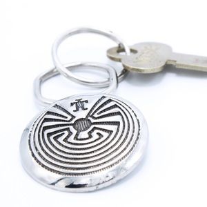 Man in the Maze Vintage Keychain sp045